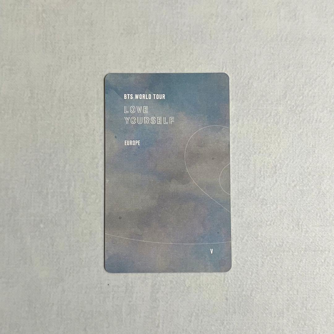 BTS DVD WORLD TOUR Europe LYS トレカ テヒョン