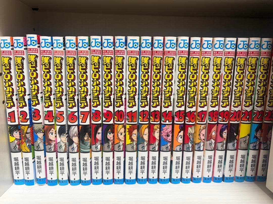 僕のヒーローアカデミア 全39巻セット（Wも含む）