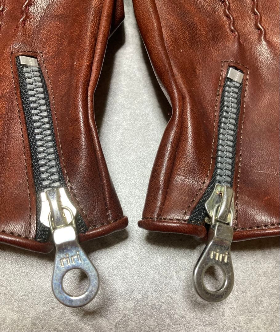 ラ*ー様 【新品未使用】バックラッシュ グイディオイルカーフレザーグローブ M