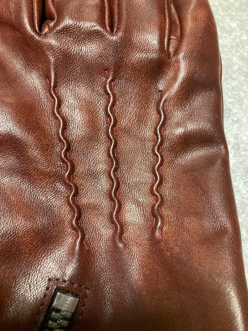 ラ*ー様 【新品未使用】バックラッシュ グイディオイルカーフレザーグローブ M