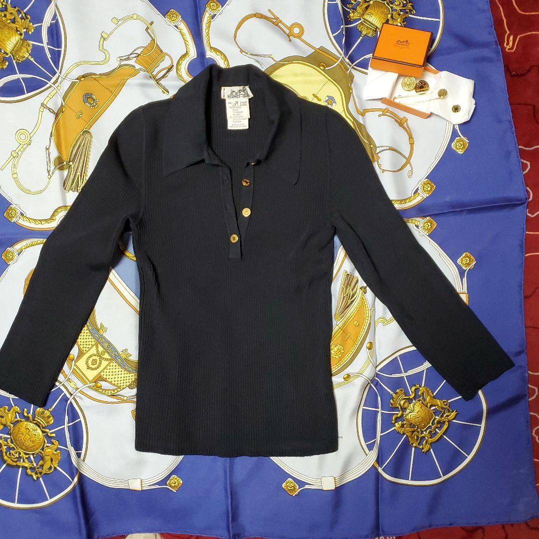 エルメスの　ストレッチニット