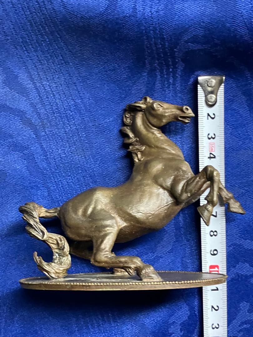 フランクリンミント　金属製馬の彫刻 ブロンズ　銅