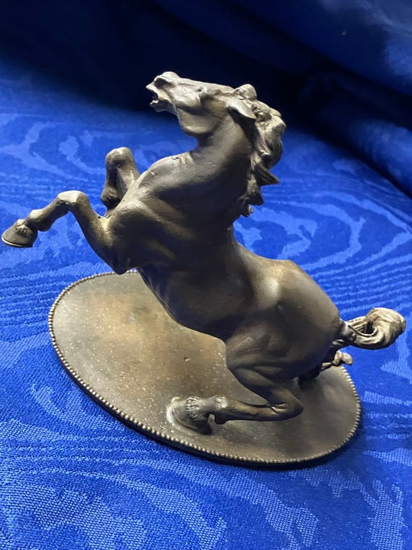 フランクリンミント　金属製馬の彫刻 ブロンズ　銅