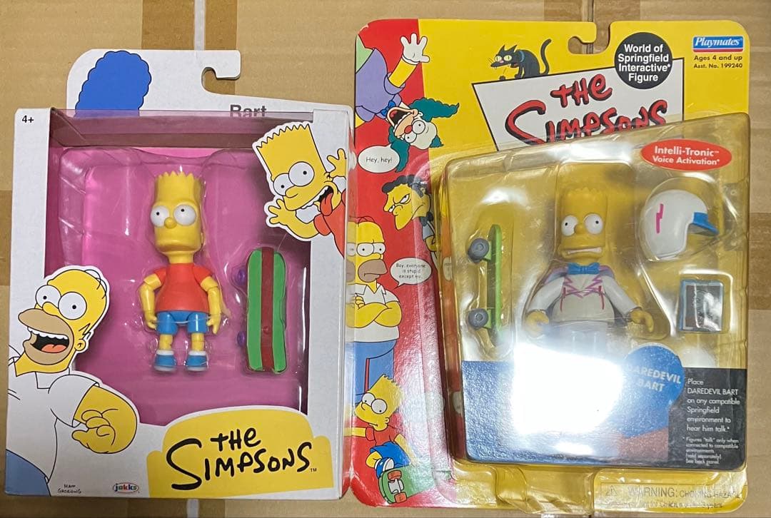 ザ シンプソンズ　フィギュア バート Simpsons Playmates