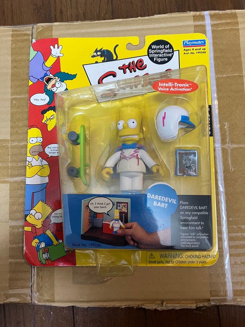 ザ シンプソンズ　フィギュア バート Simpsons Playmates