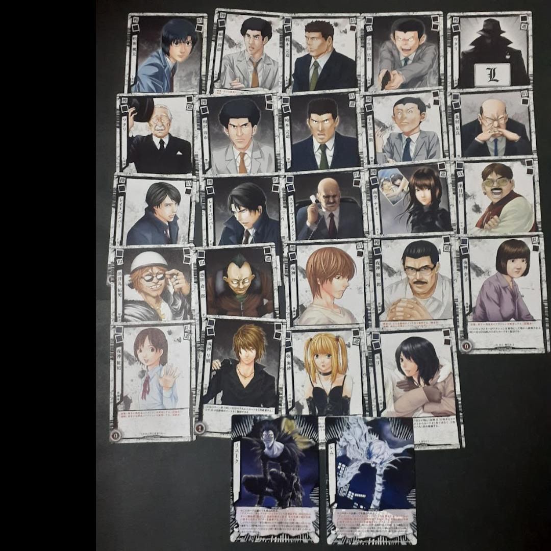 DEATH NOTE トレーディングカード　デスノート まとめ売り　夜神月　他