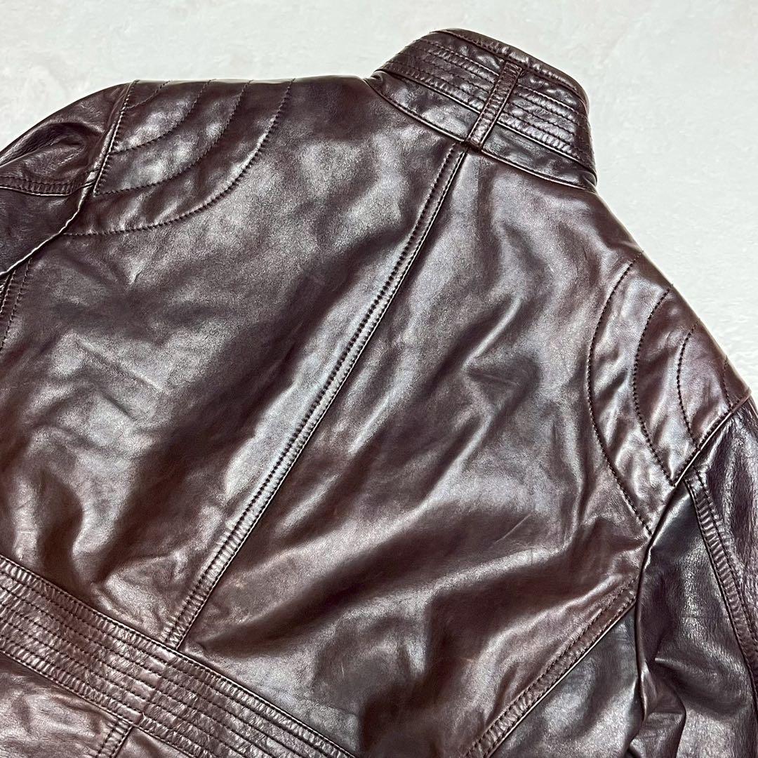 馬革 2way joseph homme レザージャケット ライダース ライナー