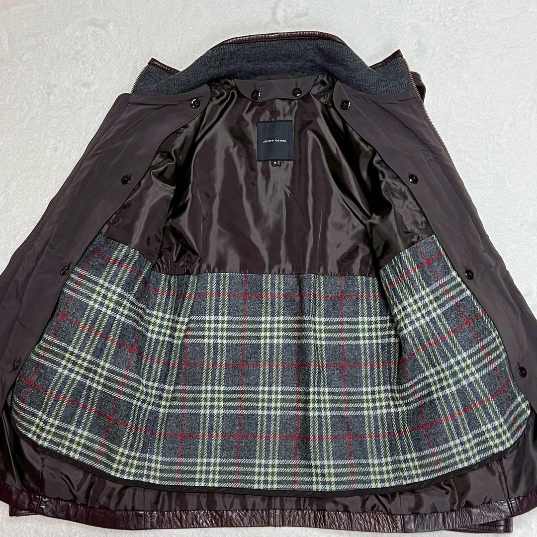 馬革 2way joseph homme レザージャケット ライダース ライナー