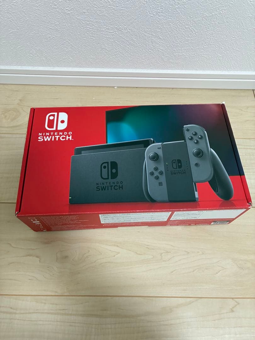 ジャンク品　Nintendo Switch 本体 グレー 外観美品
