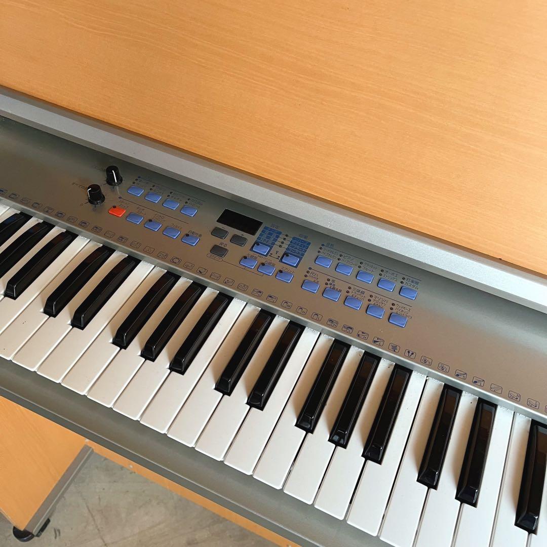 美品 希少 SUZUKI 電子オルガン 学校用 61鍵 動作確認済 キャスター付
