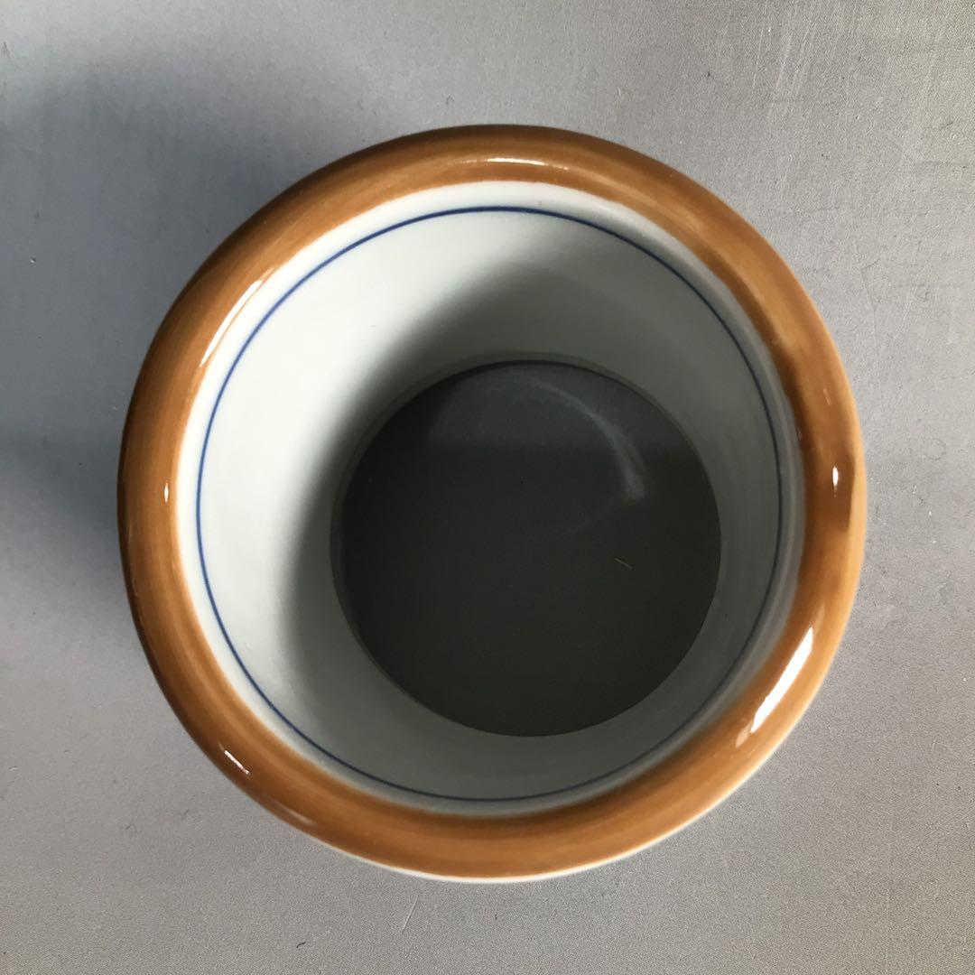 Ｎ７１　皆具　『清宝造』『染付金蘭手山水文』『水指　建水　蓋置　杓立』　共箱