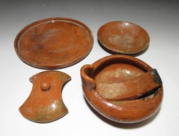 楽吉左衛門十一代 慶入 夜咄 すずめ瓦 雀土器／共箱