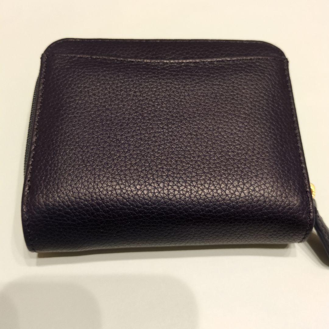 新品横浜キタムラk2二つ折り財布 ネイビー