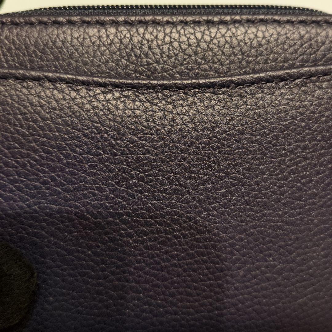 新品横浜キタムラk2二つ折り財布 ネイビー