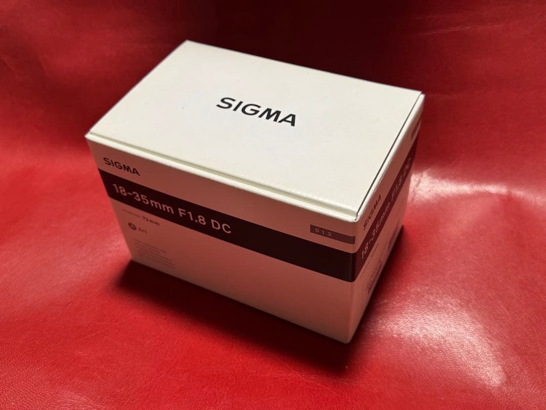 (ほぼ未使用)SIGMA 18-35mm F1.8 DC HSM Art EF