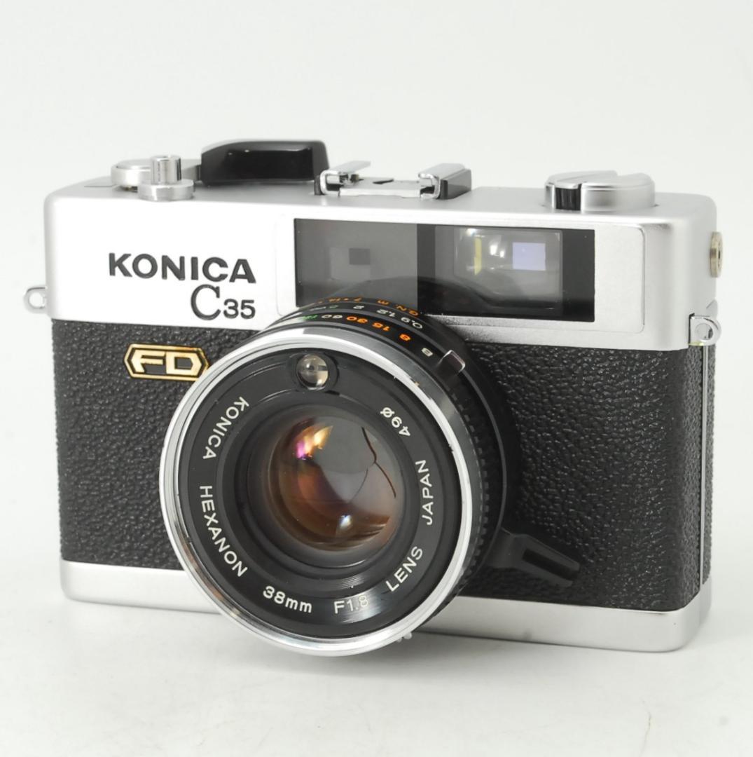 【完動品】 KONICA C35 FD レンジファインダー フィルムカメラ