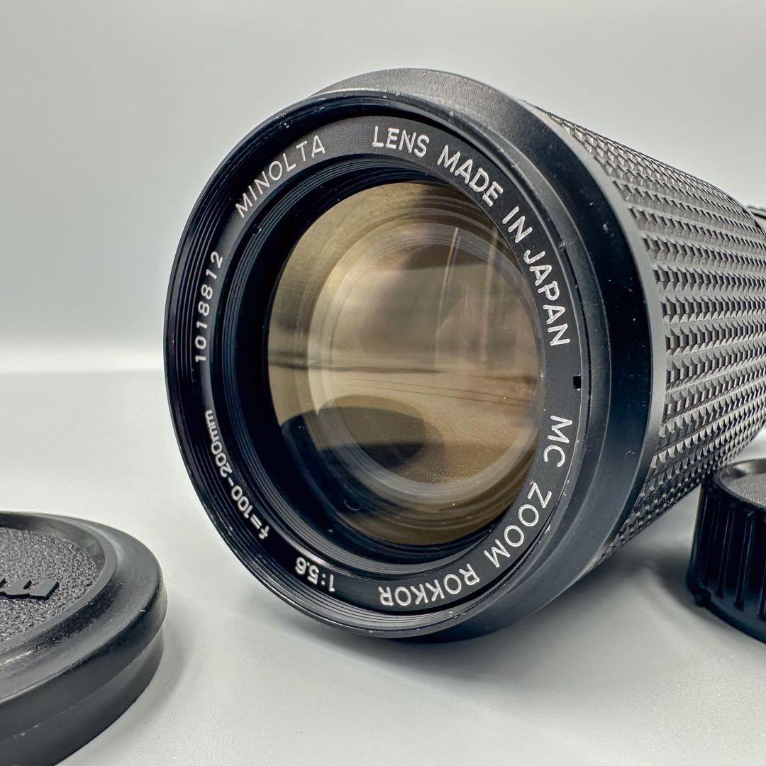 フィルムカメラ MINOLTA SRT101 58mm + 28mm + 100-200mm