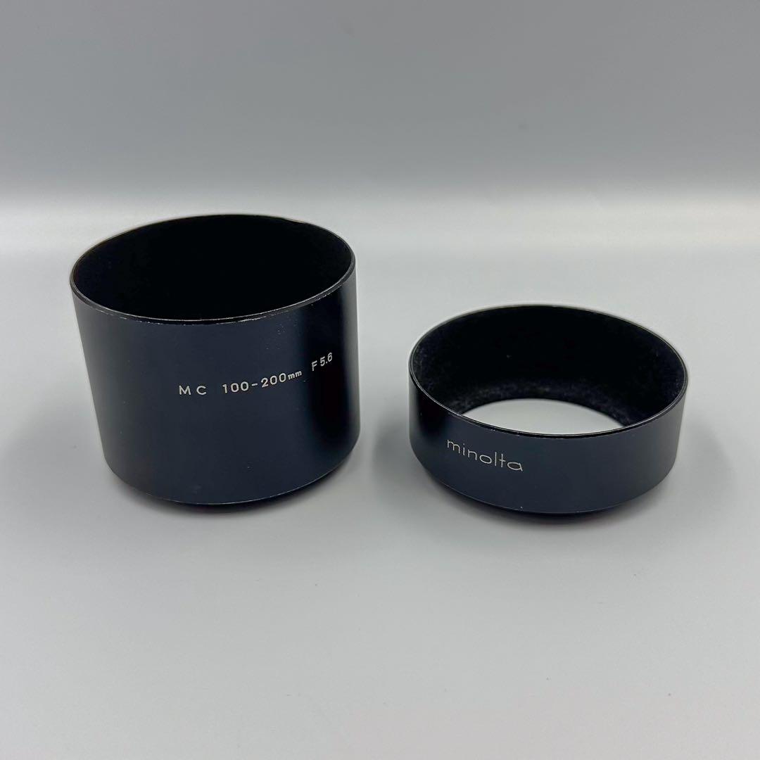 フィルムカメラ MINOLTA SRT101 58mm + 28mm + 100-200mm