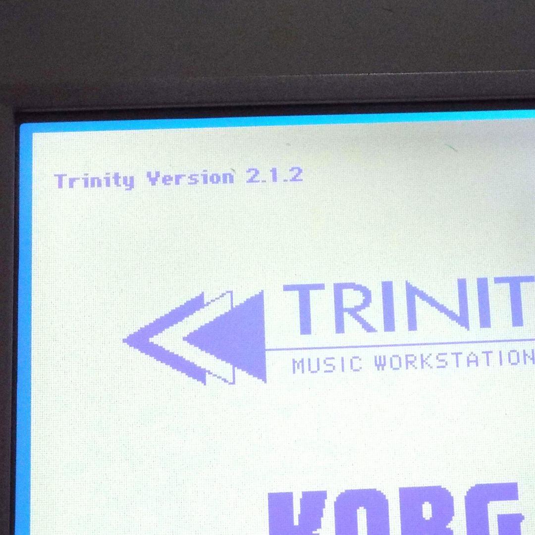 美品_最近液晶難有_KORG TRINITY 61鍵_FDD交換_取説新品_SC