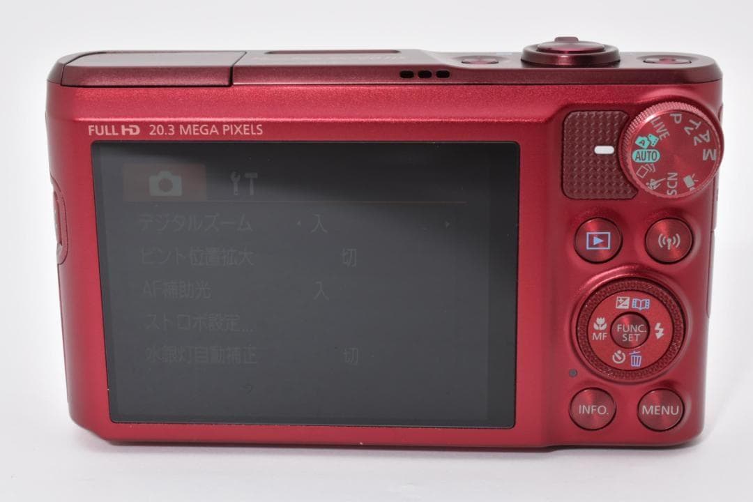 美品 Canon PowerShot SX720 HS レッド デジタルカメラ