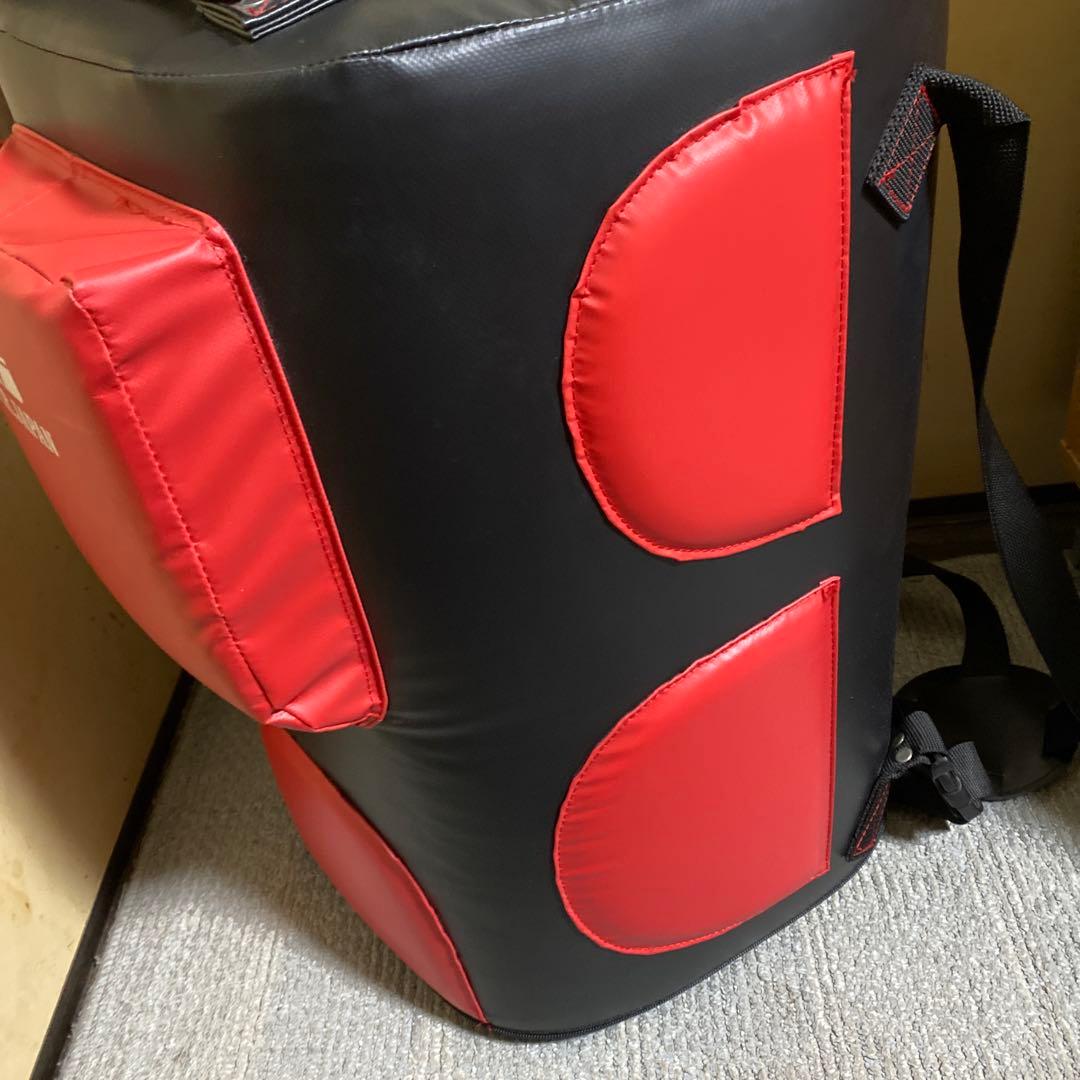 F.R.JAPAN パンチングミット 黒/赤