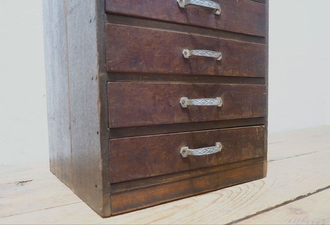 1290 ヴィンテージ　小引き出し　書類ケース　収納棚　古家具　古道具　レトロ