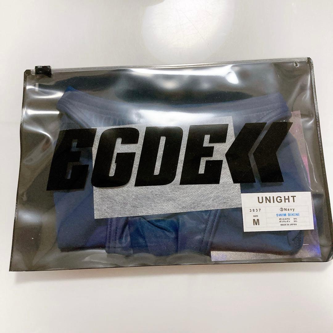 EGDE エッジ　UNIGHT スイムウェア　ビキニ　ローライズ　ネイビー　M