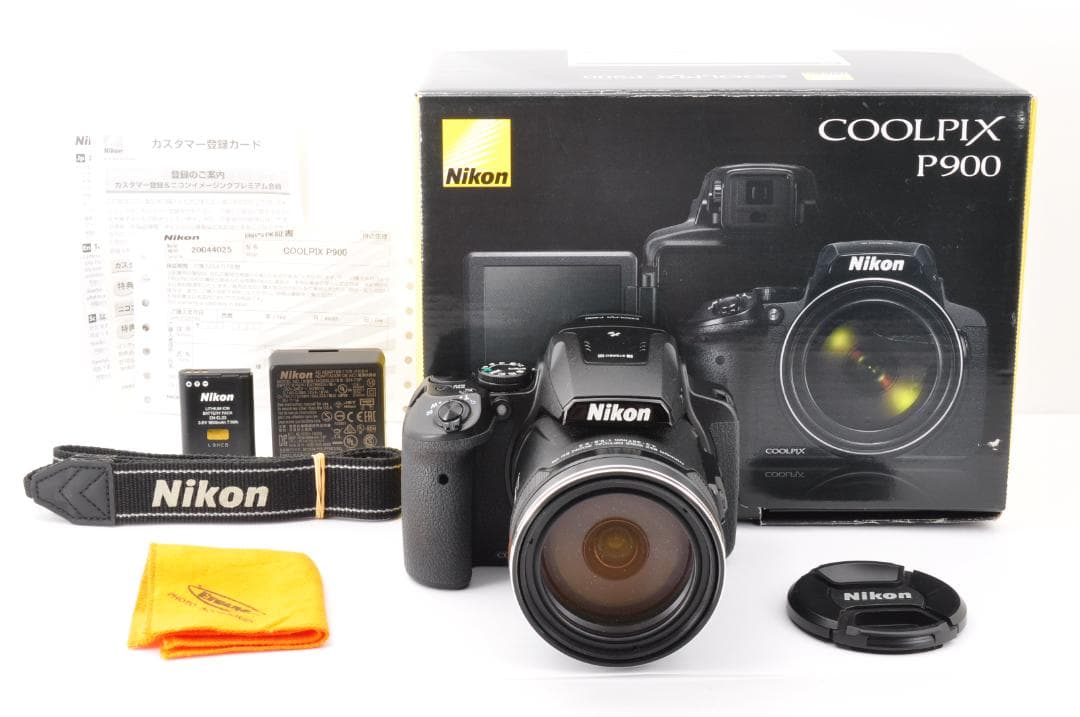 Nikon COOLPIX P900 黒 元箱付 極上美品 #FE16