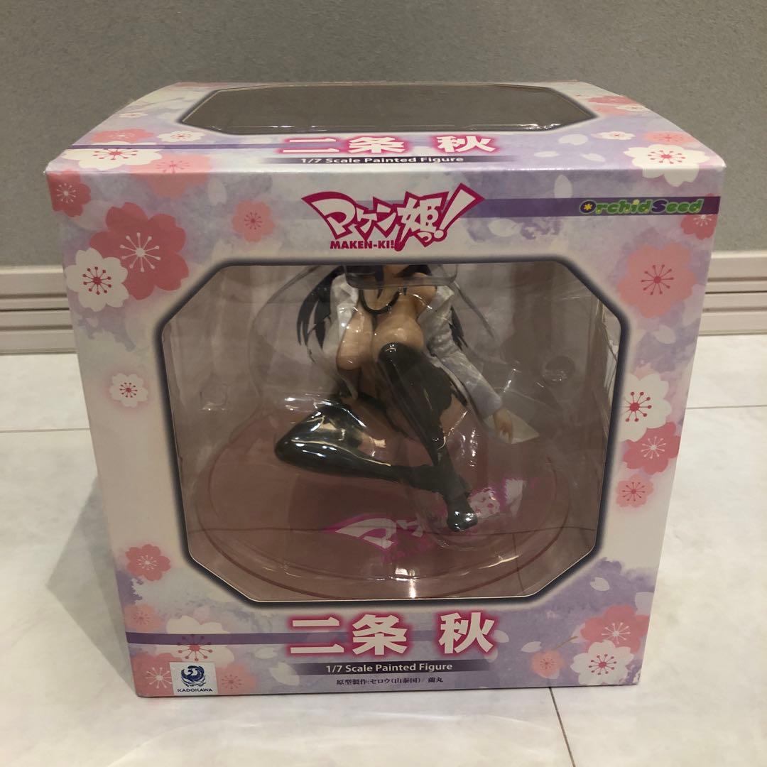 開封済 マケン姫っ! 二条 秋 1/7スケール PVC製 塗装済み