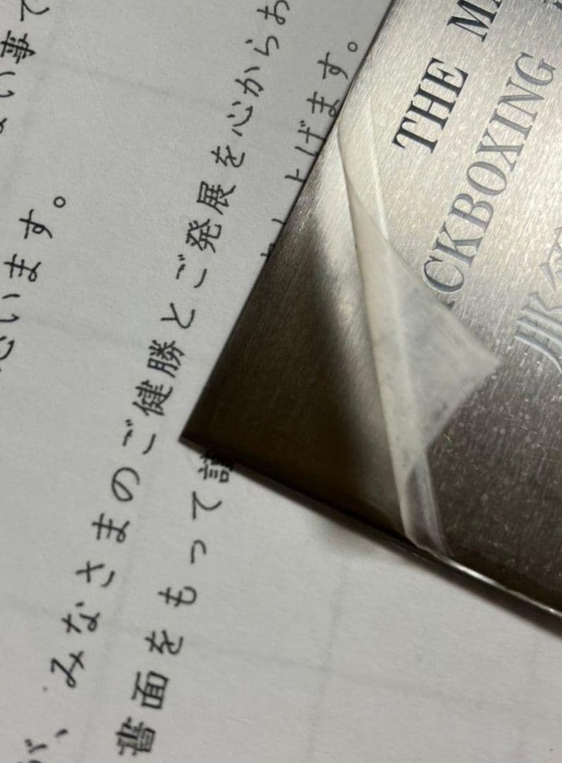 那須川 天心 キックボクシング引退記念グローブ 直筆サイン