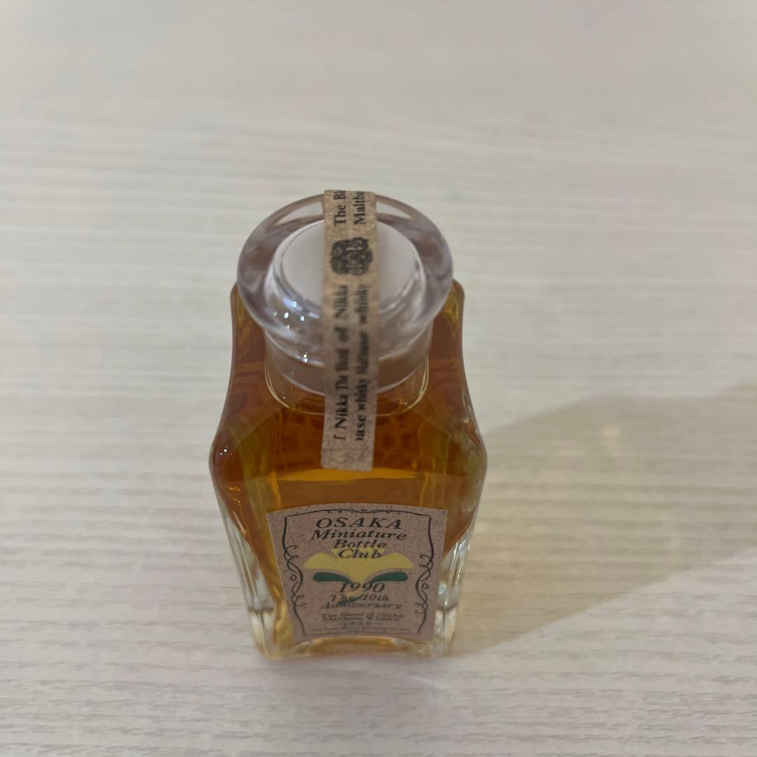 超貴重　The Blend of NIKKA 大阪ミニチュアボトルクラブ10周年