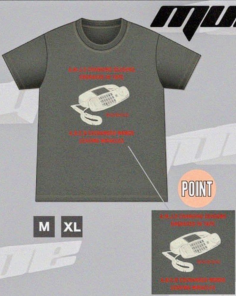 muque Vintage Telephone T (Mサイズ)