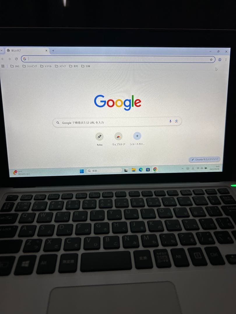 Windowsノート本体 VAIO SSD128GB i3-6100U Windows11 pro