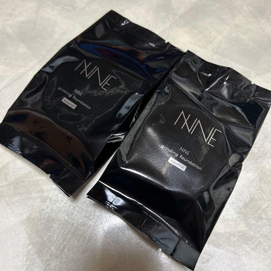 NINE グラインディングファンデーション ニュートラルnatural2セット