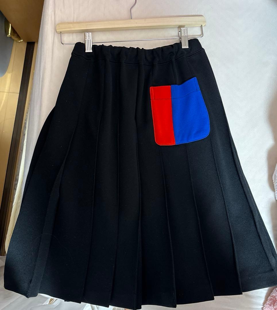 コムデギャルソン　スカート　黒