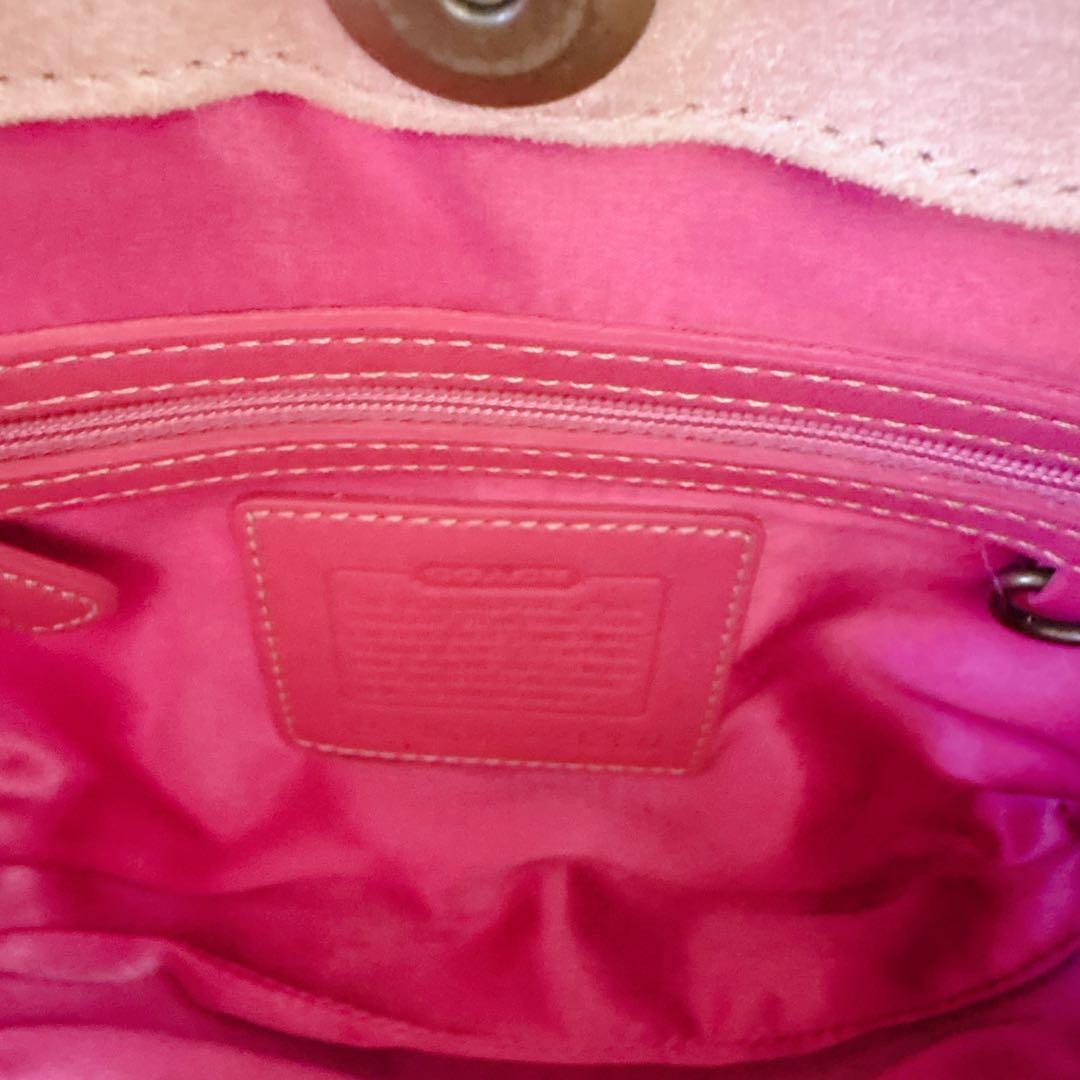 バッグ Vintage COACH Flower Patch Work Mini Bag