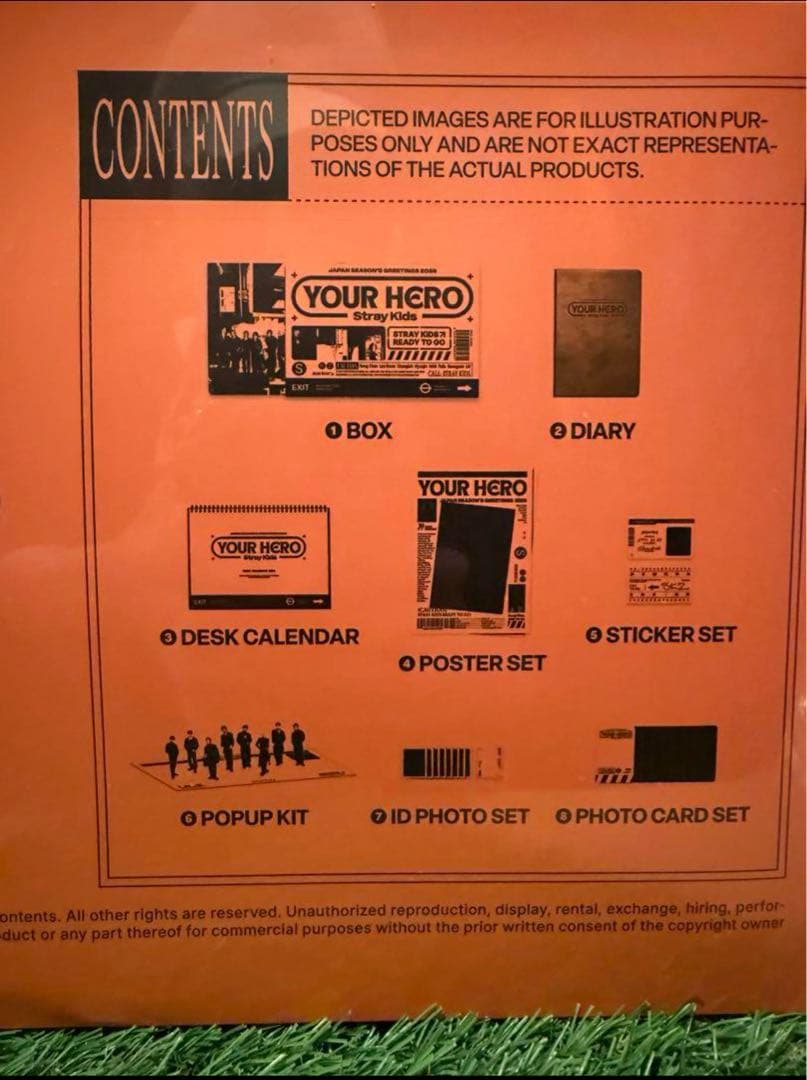 【新品未開封】StrayKids シーグリ 2025 Your Hero