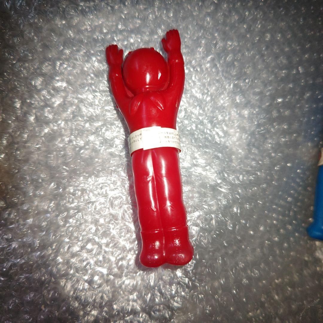 仮面ライダー　ポリ人形　ソフビ　パチ　14cm　3種