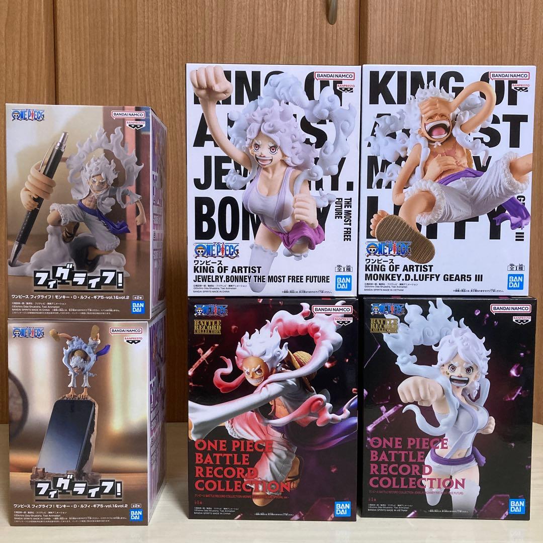 ワンピース フィギュアニカセット 6体