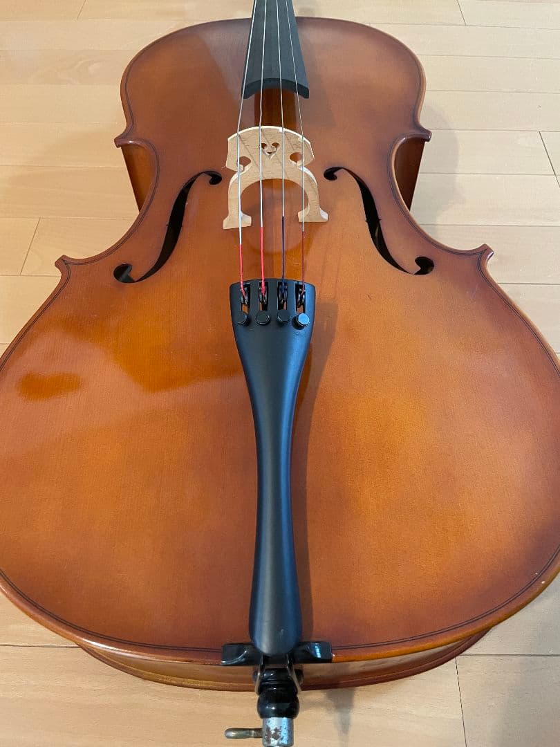 チェロ　メーカー・詳細不明　ソフトケース付き　現状品