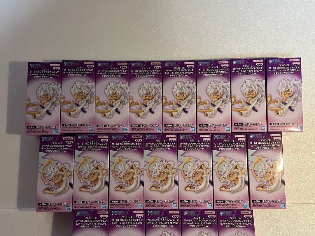 ワンピース ワーコレ ギア5 SPECIAL メタリックカラーver 32個