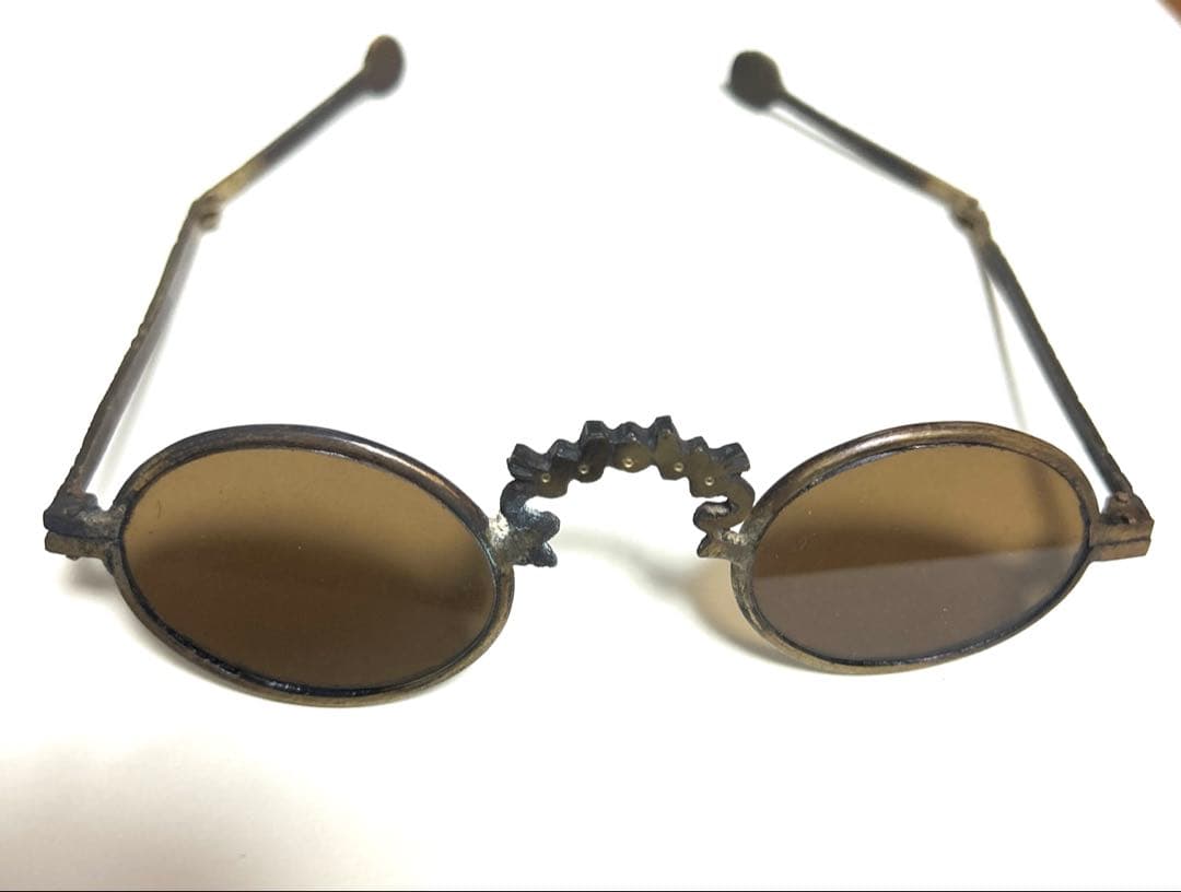 中国　サングラス　眼鏡　アンティーク　お土産