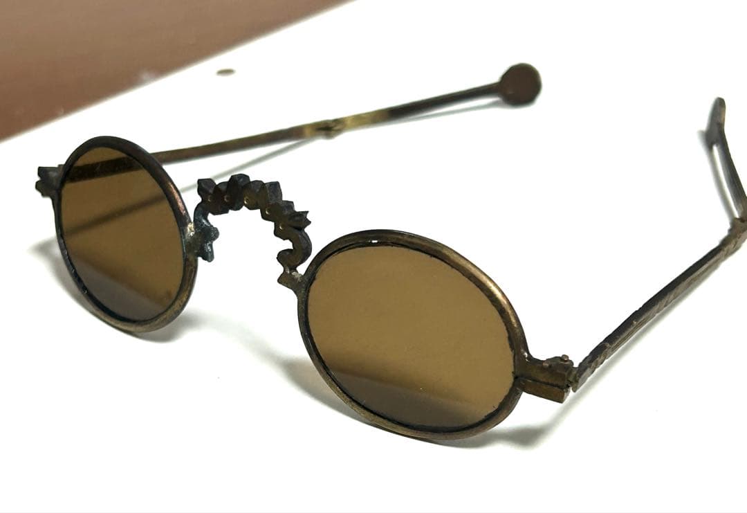 中国　サングラス　眼鏡　アンティーク　お土産