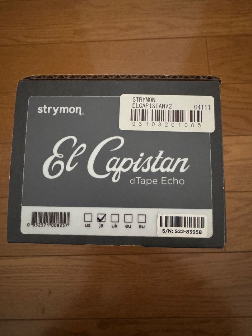 strymon El Capistan Tape Echo v2エルキャピスタン
