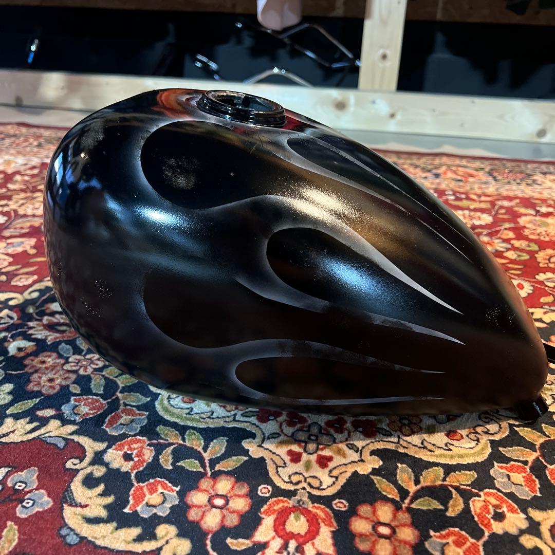 ピーナッツタンク　クラック　エイジング塗装　キャップ付き！