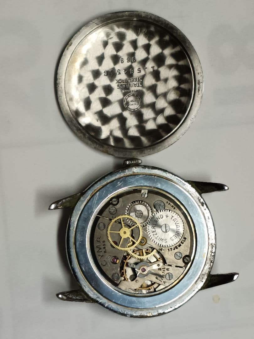 シーマ手巻き·エドックス自動巻き·チトニ手巻き ３本セット 部品取り ジャンク品