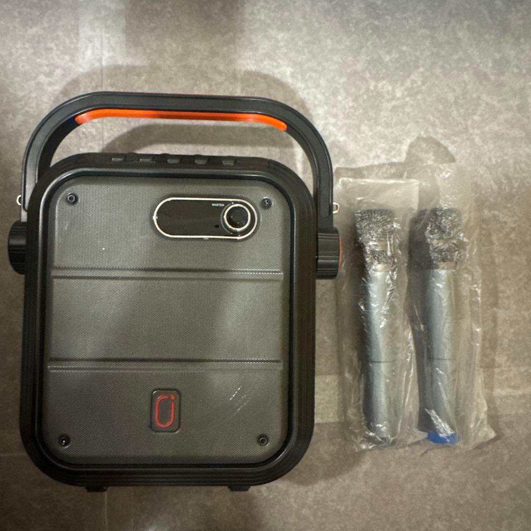 JYX スピーカーセット 拡声器 ワイヤレスマイク２本