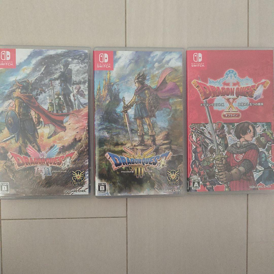 ドラゴンクエスト1＆2・3・ＸSwitchソフト