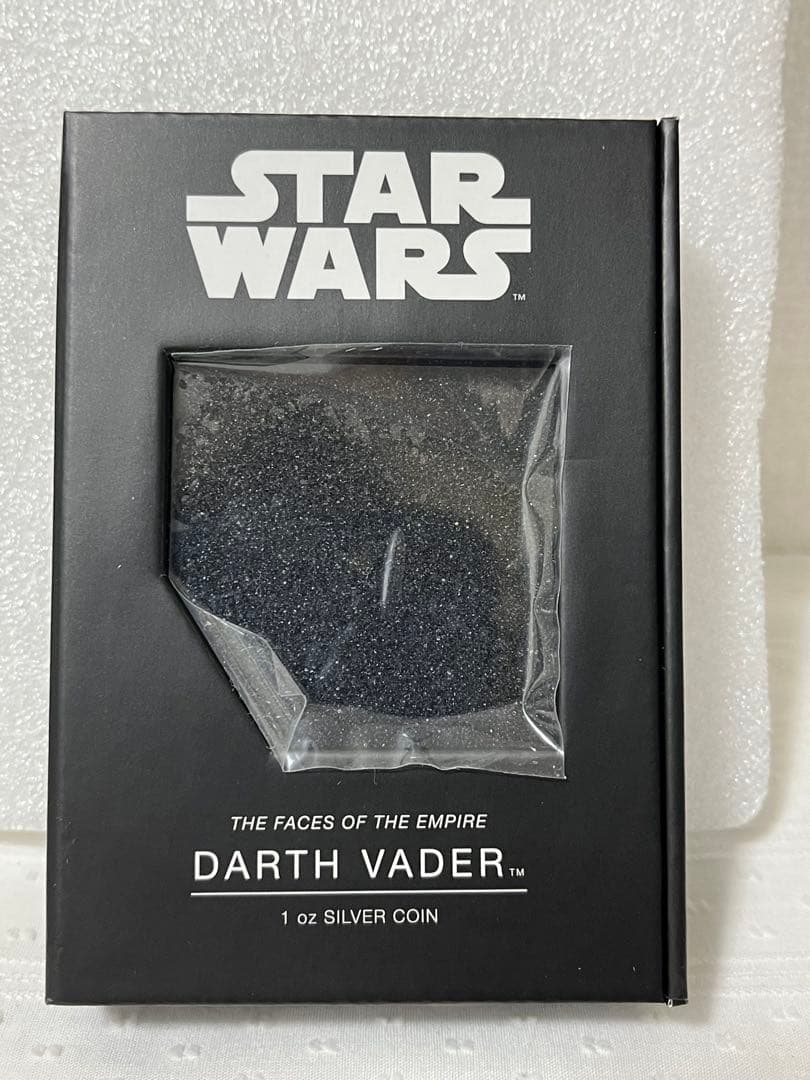 2021年　スターウォーズ　ダースベイダー　ヘルメット　ニウエ　１オンス　銀貨