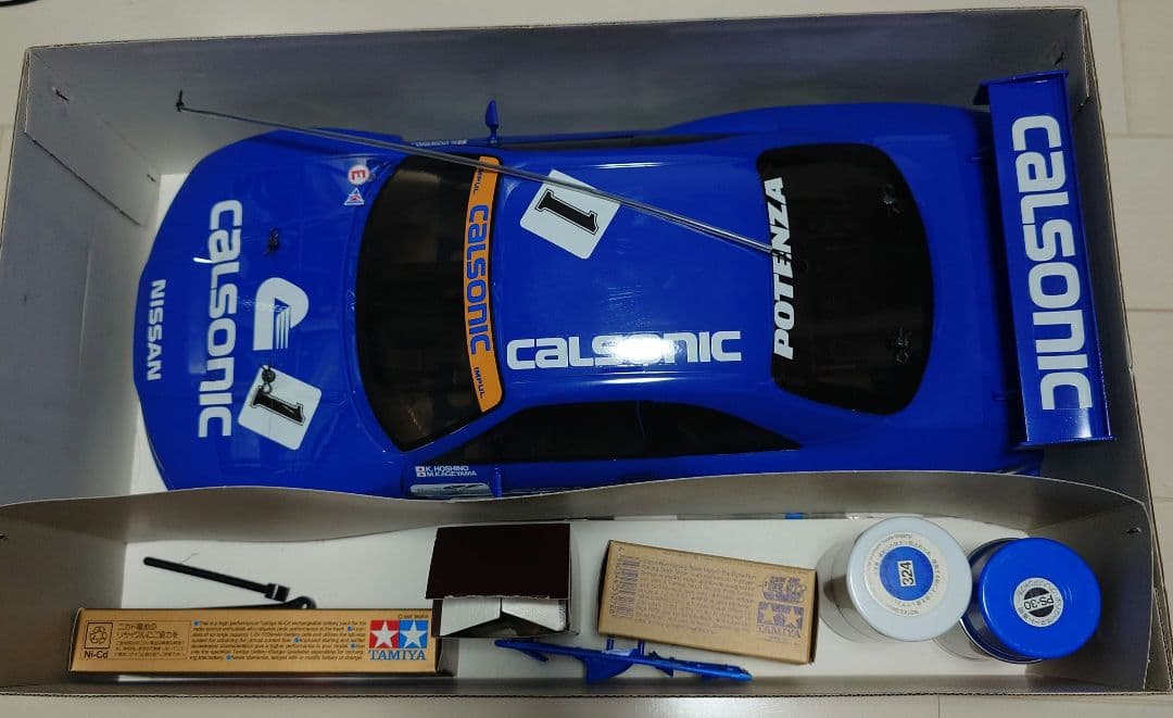 Calsonic スカイラインGT-R TL-01ラジコン タミヤ 廃盤品